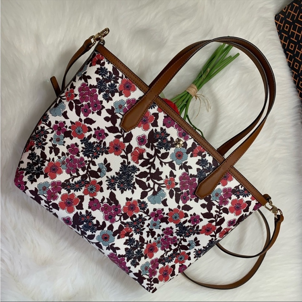 Tory Burch kerrington small tote crossbody bag - Picture 4 of 9